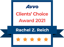 Avvo Client's Choice 2021 - Rachel Reich